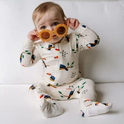 Onesies|Sleepers-ZippyJamz Bamboo Footed Sleeper