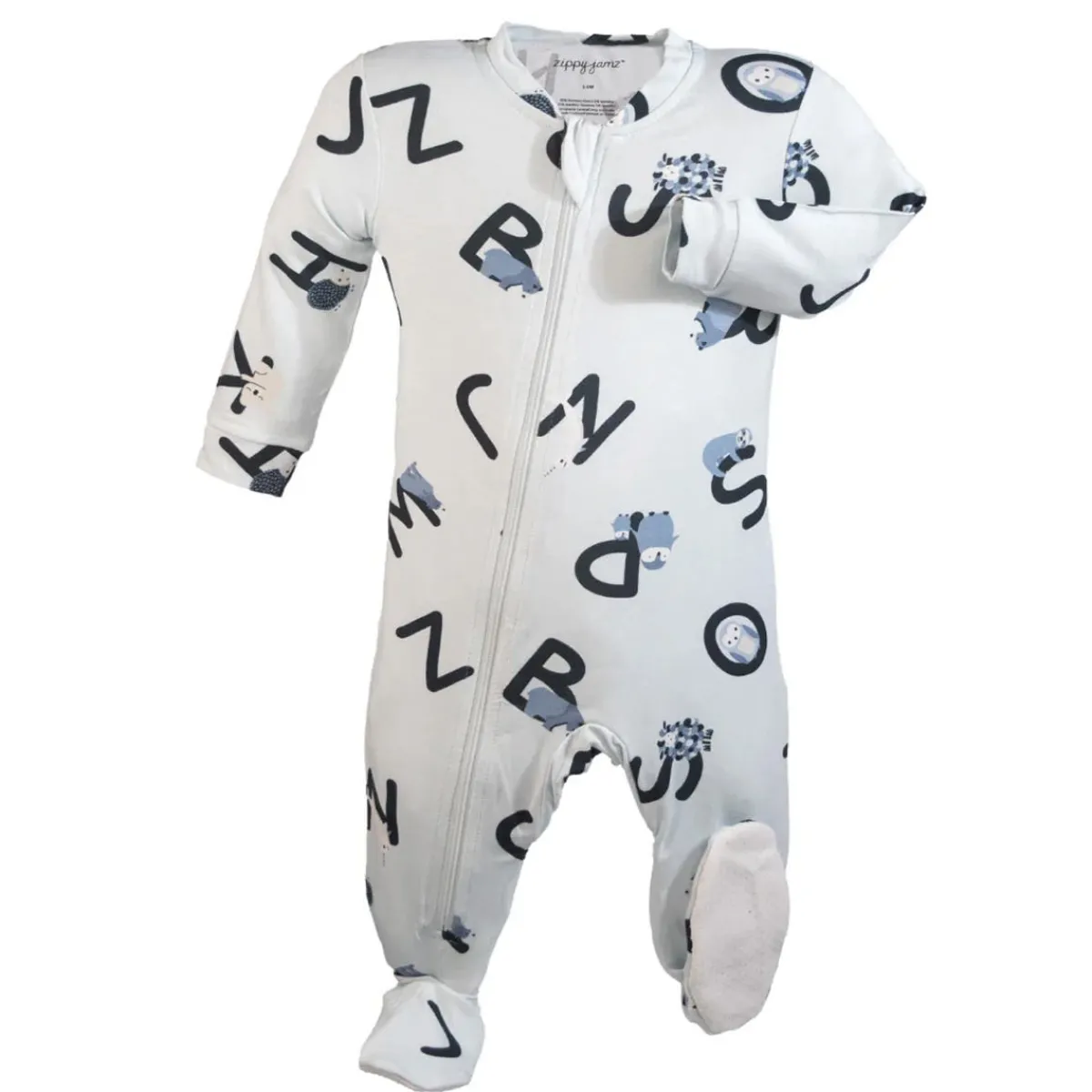 Onesies|Sleepers-ZippyJamz Bamboo Footed Sleeper