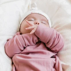 Infant Hats-Perlimpinpin Bamboo Knotted Hat