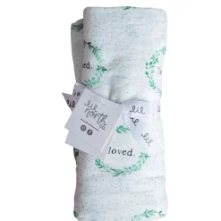 Blankets|Sleep Sacks + Wraps-Lil North Co. Bamboo Muslin Swaddle