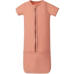 Nightgowns-Earth Baby Outfitters Bamboo Ribbed Short Sleeve Convertible Gown