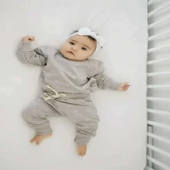 Crib Fitted Sheets-Mebie Baby Bamboo Stretch Crib Sheet