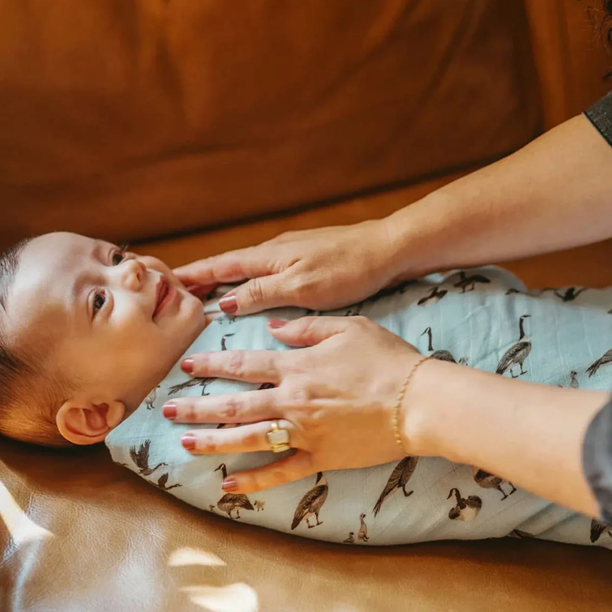 Blankets-Milkbarn Bamboo Swaddle