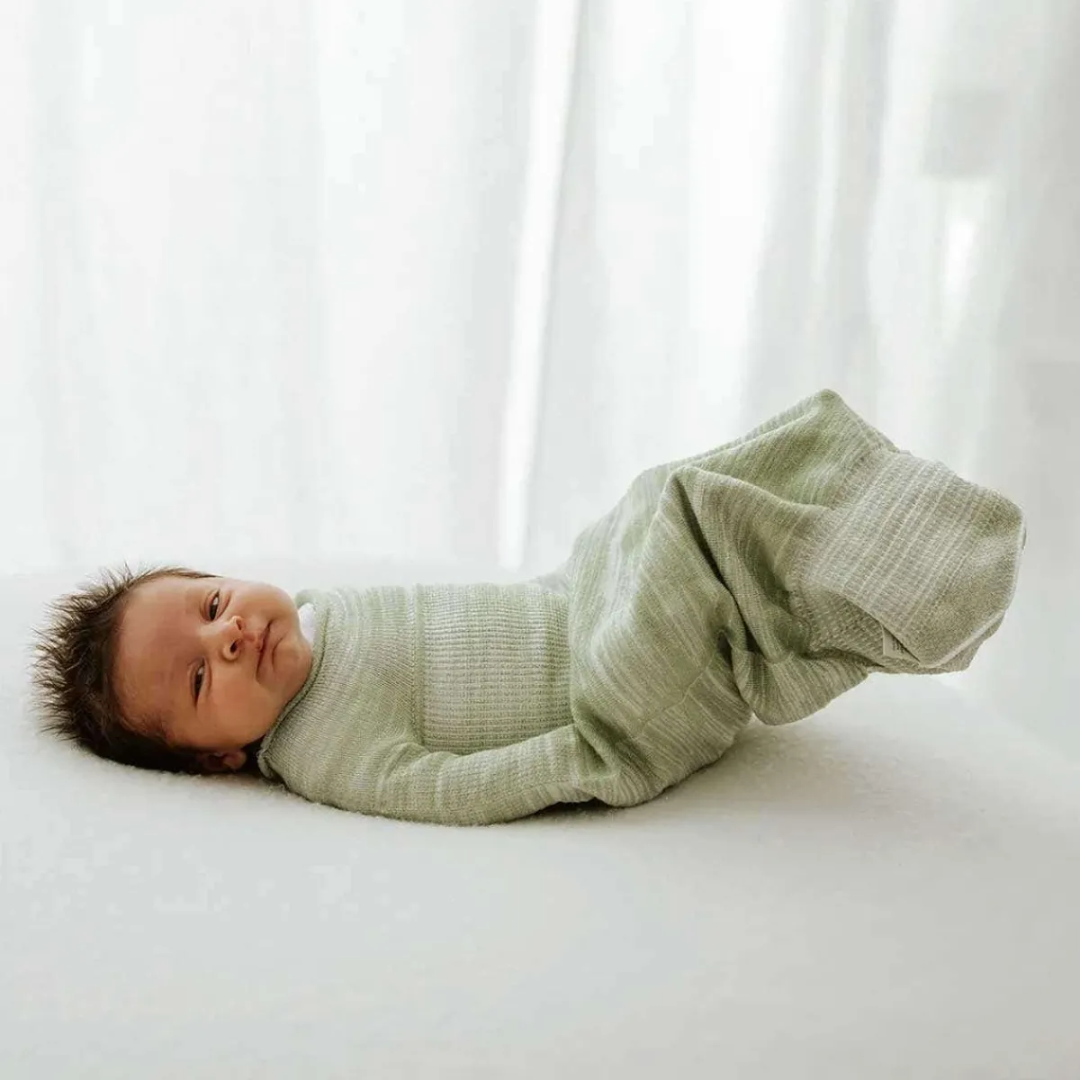 Sleep Sacks + Wraps-Swaddelini Bamboo Swaddle SleepSack Mint