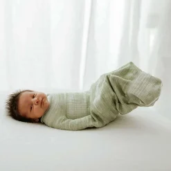 Sleep Sacks + Wraps-Swaddelini Bamboo Swaddle SleepSack Mint