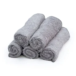 Towels + Cloths-Simple Bamboo Wash Cloths (5 Pack)