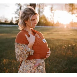 Baby Carriers-Beluga Baby Bamboo Wrap Carrier