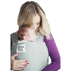 Baby Carriers-Beluga Baby Bamboo Wrap Carrier