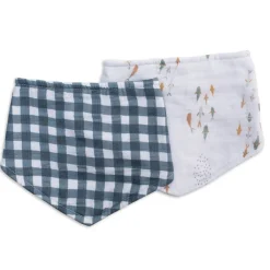 Bibs + Burps-Lulujo Bandana Bib (2 Pack)