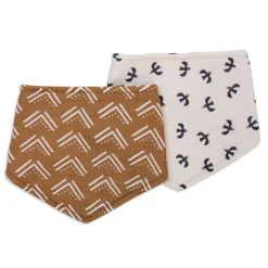 Bibs + Burps-Lulujo Bandana Bib (2 Pack)