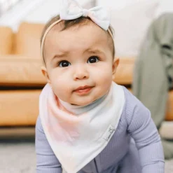 Bibs + Burps-Copper Pearl Bandana Bib (4 Pack)