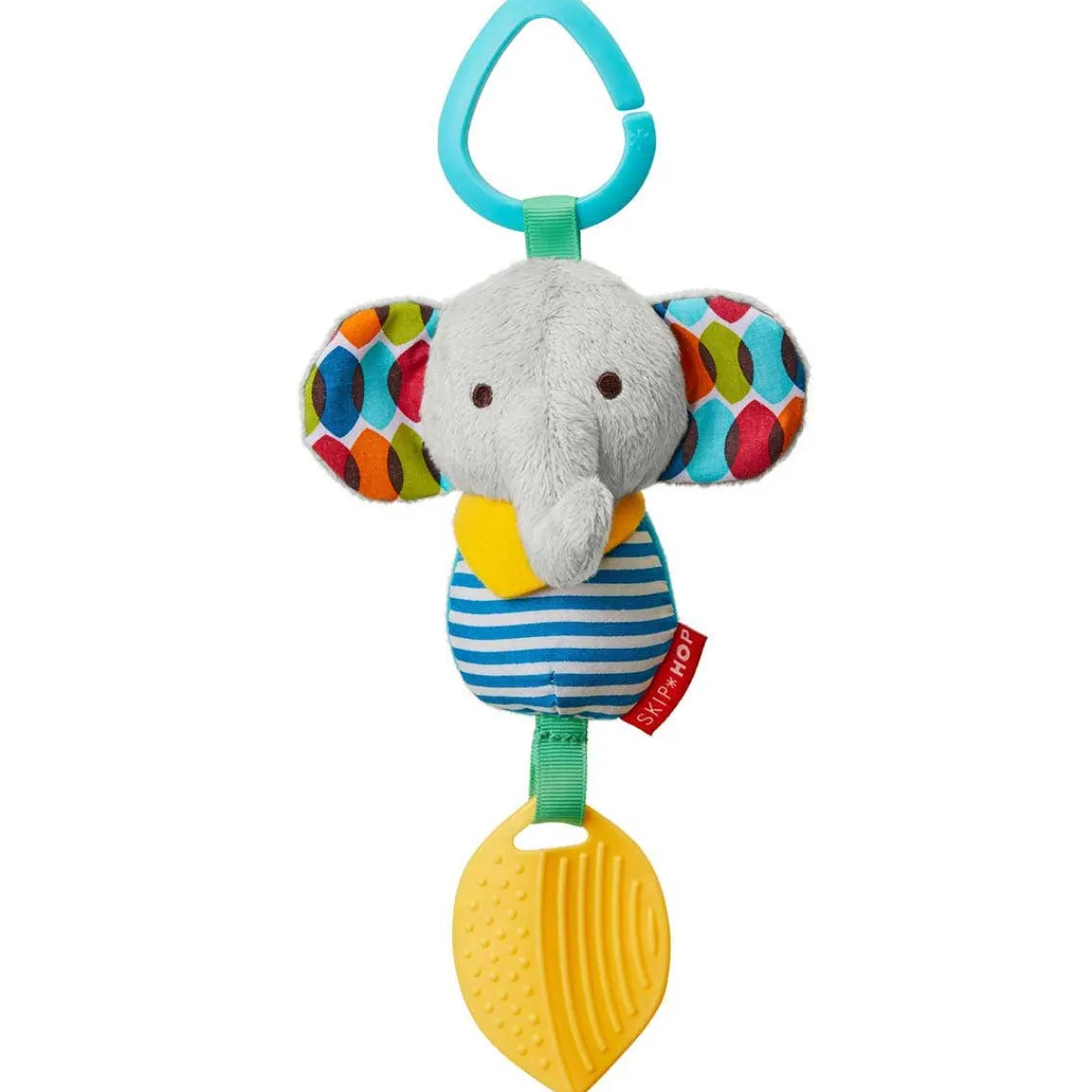 Stroller Toys|Plush Rattles + Teethers-Skip Hop Bandana Buddies Chime & Teether Toy