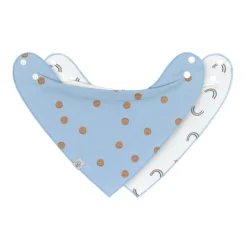 Bibs + Burps-Lassig Bandana/Cowl-Neck (2 Pack)