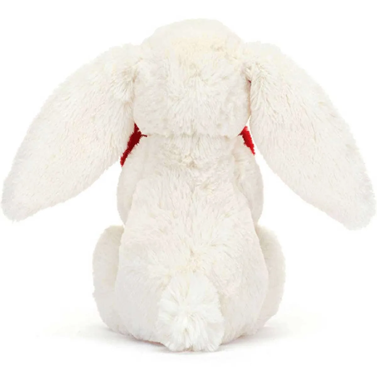 Plush Animals-Jellycat Bashful Bunny (Original) Red Love Heart