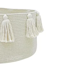 Storage-Lorena Canals Basket Tassels Natural
