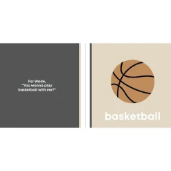 Board Books-Left Hand Book House Basketball Baby