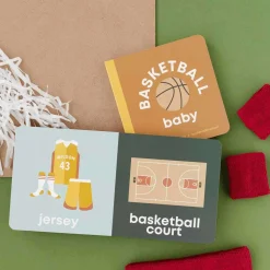 Board Books-Left Hand Book House Basketball Baby