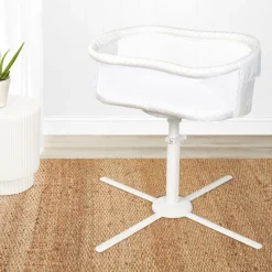 Bassinets-Halo BassiNest Swivel Sleeper (Essentia) Nautical