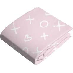 Bassinet Sheets-Kushies Bassinet Fitted Sheet Flannel (Print)
