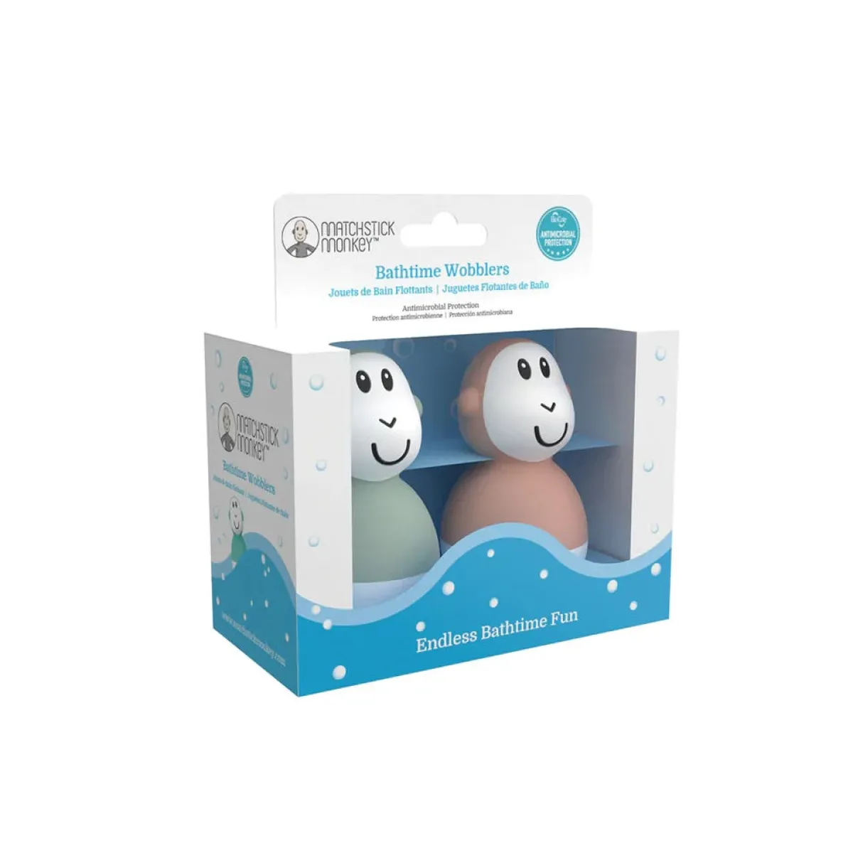 Bath Toys-Matchstick Monkey Bathtime Wobblers