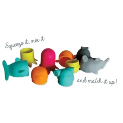 Bath Toys-Bbluv Büddies Interchangeable Bath Toys