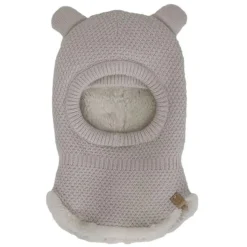 Winter Hats-Calikids Bear Knit Balaclava