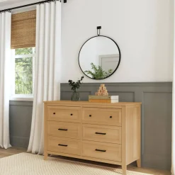 Dressers-DaVinci Beau 6 Drawer Dresser
