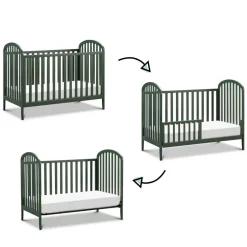 Convertible Cribs-DaVinci Beau 3-in-1 Crib (Designer)