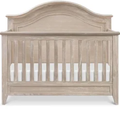 Convertible Cribs-Monogram by Namesake Beckett Curved Top 4-in-1 Crib (Rustic)