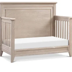 Convertible Cribs-Monogram by Namesake Beckett Flat Top 4-in-1 Crib (Rustic)