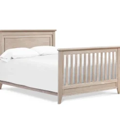 Convertible Cribs-Monogram by Namesake Beckett Flat Top 4-in-1 Crib (Rustic)