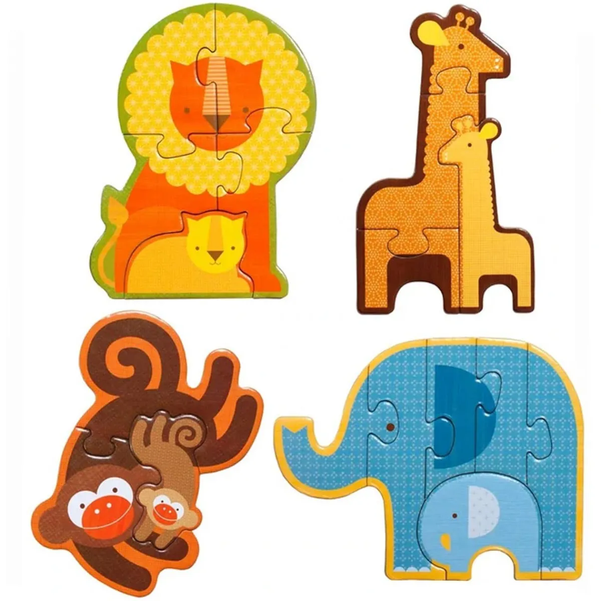Puzzles|Wooden Toys-Petit Collage Beginner Puzzle