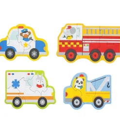 Puzzles|Wooden Toys-Petit Collage Beginner Puzzle