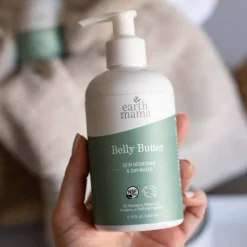 Stretch Mark Cream + Serum-Earth Mama Organics Belly Butter