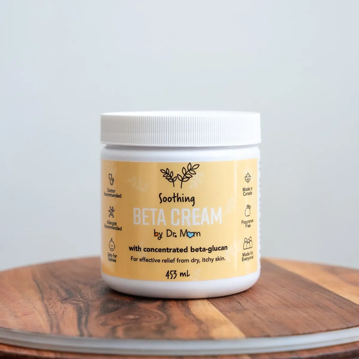 Kids Lotion|Infant Moisturizer-by Dr. Mom Beta-Glucan Cream (453 mL)