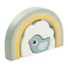 Wooden Toys|Stack + Nest Toys-Done By Deer Birdee Stacking Tunnel