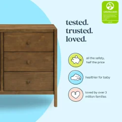Dressers-DaVinci Birdie 6 Drawer Dresser