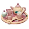 Pretend Play|Wooden Toys-Tender Leaf Toys Birdie Tea Set