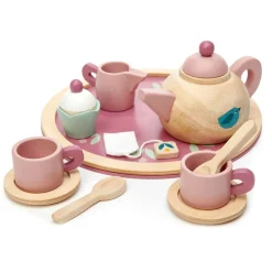 Pretend Play|Wooden Toys-Tender Leaf Toys Birdie Tea Set