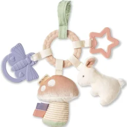 Play + Learn Toys|Grasping Toys-Itzy Ritzy Bitsy Busy Ring Teething Activity Toy
