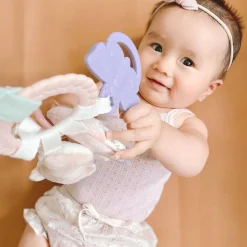 Play + Learn Toys|Grasping Toys-Itzy Ritzy Bitsy Busy Ring Teething Activity Toy