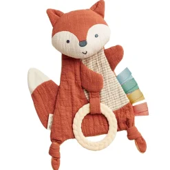 Loveys|Stroller Toys-Itzy Ritzy Bitzy Crinkle Sensory Toy with Teether