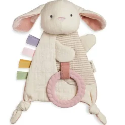 Loveys|Stroller Toys-Itzy Ritzy Bitzy Crinkle Sensory Toy with Teether