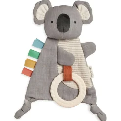 Loveys|Stroller Toys-Itzy Ritzy Bitzy Crinkle Sensory Toy with Teether