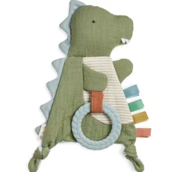 Loveys|Stroller Toys-Itzy Ritzy Bitzy Crinkle Sensory Toy with Teether