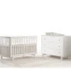 Nursery Collections|Convertible Cribs-Tulip Bjorn Classic Crib & 3 Drawer