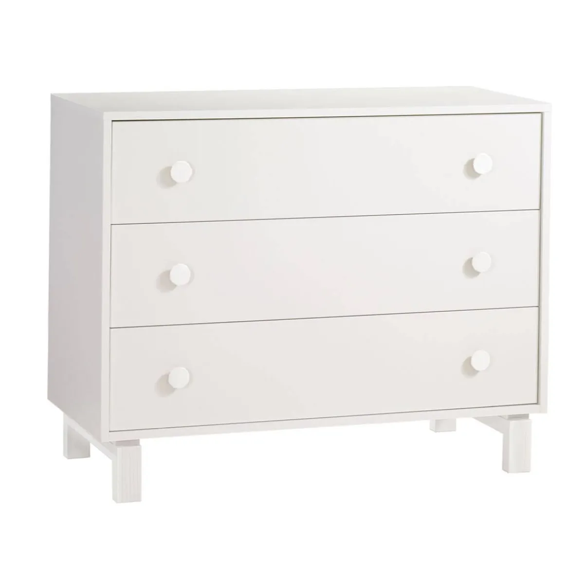 Nursery Collections|Convertible Cribs-Tulip Bjorn Classic Crib & 3 Drawer