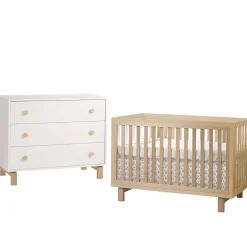 Nursery Collections|Convertible Cribs-Tulip Bjorn Classic Crib & 3 Drawer