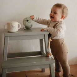 Baby Food Feeders-Mushie Bluey Silicone Snack Cup