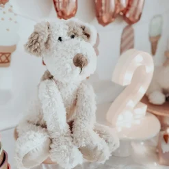 Plush Animals-Mon Ami Bogart Shaggy Puppy Plush Toy